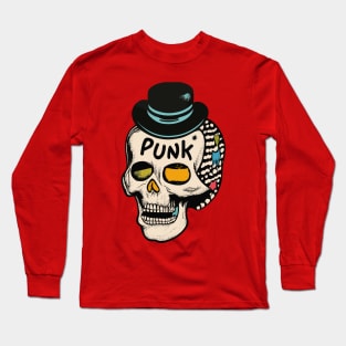 Punk Skull Long Sleeve T-Shirt